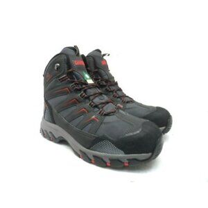 DAKOTA Men's 2127 Steel Toe Steel Plate WP Mid-Cut Safety Hiking Boots Size 10EE